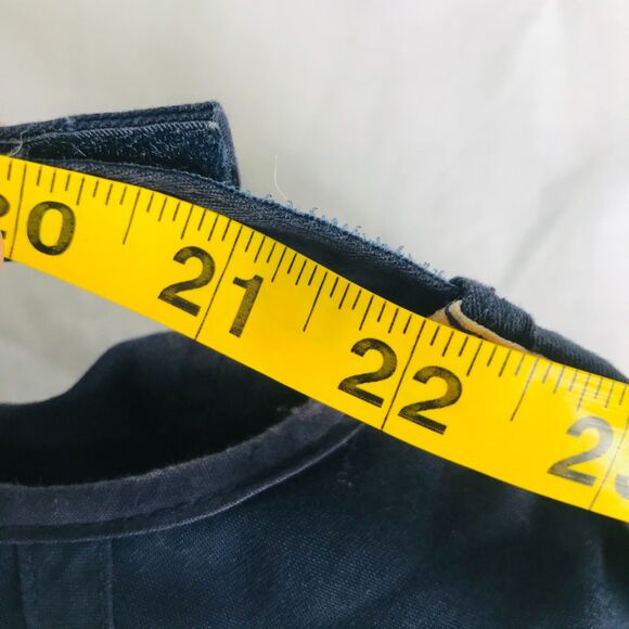 Atlanta Braves Cap Large Tomahawk Logo Outdoor Team MLB Blue Red S M Strap - Picture 11 of 12